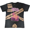 Queens Of The Stone Age 'Planet Frame' (Dip-Dye) T-Shirt