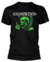 The Exploited 'Middle Finger' (Black) T-Shirt