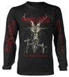 Rotting Christ 'Thy Mighty Contract' (Black) Long Sleeve Shirt Front