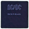 AC/DC 'Back In Black' (Iron On) Patch
