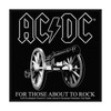 AC/DC 'For Those About To Rock Black' Patch