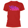Billie Eilish 'Purple Logo' (Red) T-Shirt