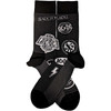 AC/DC 'Icons' (Black) Socks (One Size = UK 7-11)