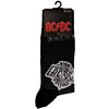 AC/DC 'Icons' (Black) Socks (One Size = UK 7-11)