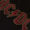 AC/DC 'Full Colour Logo Diamante' (Black) T-Shirt