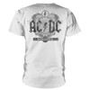AC/DC 'Black Ice F&B' (Packaged White) T-Shirt BACK