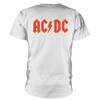 AC/DC 'Logo' (Packaged White) T-Shirt BACK