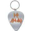 Def Leppard 'Logo Pick' Keyring