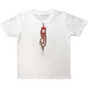 Slipknot 'Infected Goat' (White) Kids T-Shirt BACK