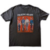 Talking Heads 'Pixel Portrait' (Grey) T-Shirt