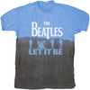 The Beatles 'Let It Be Split' (Dye Wash) T-Shirt