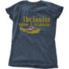 The Beatles 'Yellow Submarine Nothing Is Real' (Blue) Womens Snow Wash T-Shirt