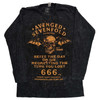 Avenged Sevenfold 'Seize Your Day' (Dye Wash) Long Sleeve Shirt
