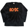 AC/DC 'Logo' (Dip-Dye) Long Sleeve Shirt