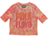 Pink Floyd 'Stacked Logo' (Multicoloured) Womens Mesh Crop Top