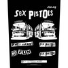 Sex Pistols 'Pretty Vacant' (Black) Back Patch