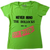 Sex Pistols 'Never Mind the Bollocks Original Album' (Green) Womens Fitted T-Shirt
