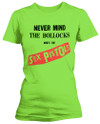 Sex Pistols 'Never Mind the Bollocks Original Album' (Green) Womens Fitted T-Shirt