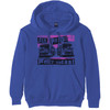 Sex Pistols 'Pretty Vacant Coaches' (Blue) Pull Over Hoodie