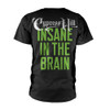 Cypress Hill 'Insane In The Brain' (Black) T-Shirt Back