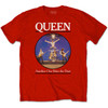 Queen 'Another Bites The Dust' (Red) Kids T-Shirt