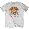 Queen 'Classic Crest' (Grey) Kids T-Shirt