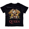 Queen 'Classic Crest' (Black) Toddlers T-Shirt