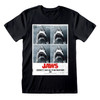 Jaws 'Don't Go In The Water' (Black) T-Shirt