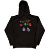 The Cure 'In Between Days' (Black) Pull Over Hoodie Front