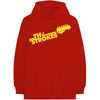 The Strokes 'Guitar Fret Logo' (Red) Pull Over Hoodie