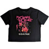 My Chemical Romance 'March' (Black) Womens Crop Top