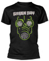 Green Day 'Green Mask' (Black) T-Shirt