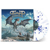 Twilight Force 'At The Heart Of Wintervale' LP White Blue Splatter Vinyl