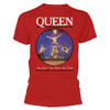 Queen 'Another One Bites The Dust' (Red) T-Shirt