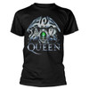 Queen 'Metal Crest' (Black) T-Shirt