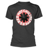 Red Hot Chili Peppers 'Red Circle Asterisk Eco' (Grey) T-Shirt