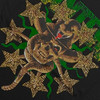 Pantera 'Skull & Snake Diamante' (Black) T-Shirt CLOSEUP1