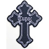 Tupac 'Cross' (Iron On) Patch
