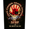 Five Finger Death Punch 'Way Of The Fist' (Black) Back Patch