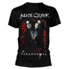 Alice Cooper 'Paranormal Splatter' (Black) T-Shirt