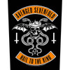 Avenged Sevenfold 'Biker' (Black) Back Patch