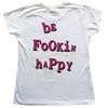 Yungblud 'Raver Smile' (White) Womens Fitted T-Shirt Back