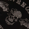 Avenged Sevenfold 'Deathbat Diamante' (Black) T-Shirt CLOSEUP