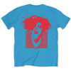 Yungblud 'DEADHAPPY' (Blue) T-Shirt Back