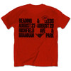 Yungblud 'R U OK? Festival' (Red) T-Shirt Back