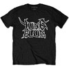 Yungblud 'Weird! Flaming Skeletons' (Black) T-Shirt Front