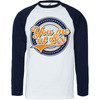 You Me At Six 'Crest' (2 Tone) Long Sleeve Raglan Shirt