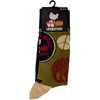 Woodstock 'Peace Love Music' (Multicolour) Socks 3