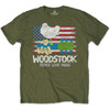 Woodstock 'Flag' (Green) T-Shirt