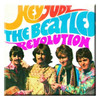 The Beatles 'Hey Jude/Revolution' Fridge Magnet